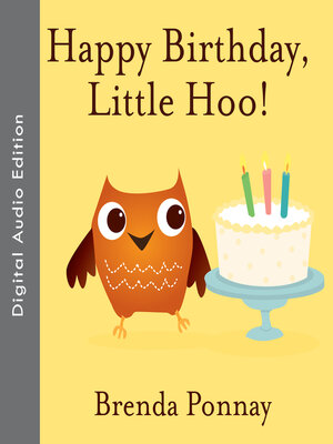 cover image of Happy Birthday, Little Hoo!
